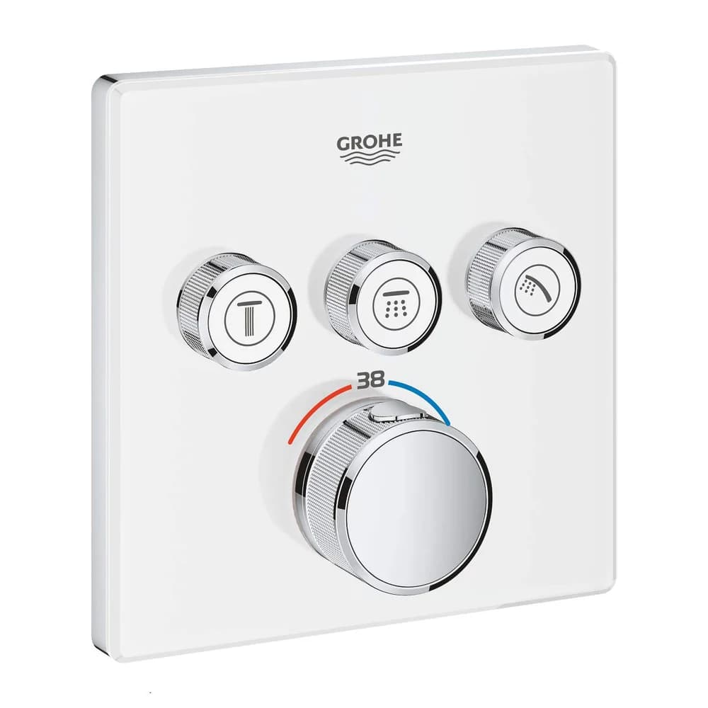 GROHE Smart Control Duscharmatur Moon White, Yang White 29157LS0