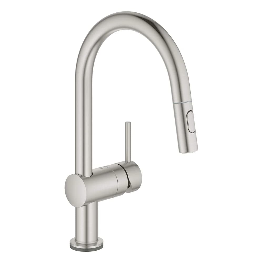 GROHE Minta Touch elektronische Einhand-Spülbatterie, Küchenarmaturen, 31358DC2, supersteel