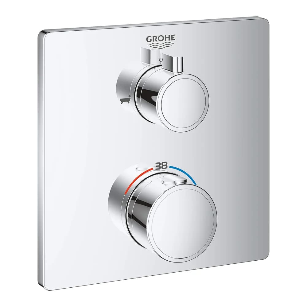 GROHE Grohtherm Duscharmatur Chrom 24080000