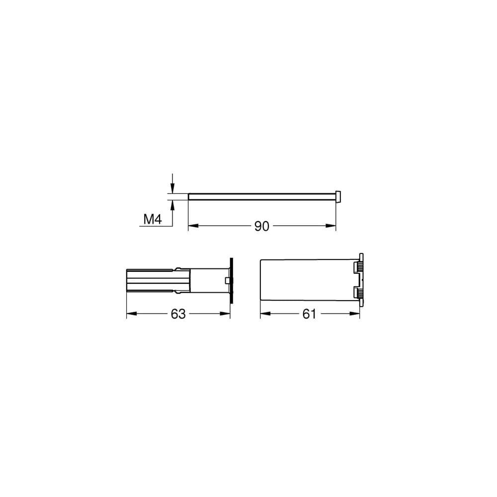 GROHE Verlängerung 14058000