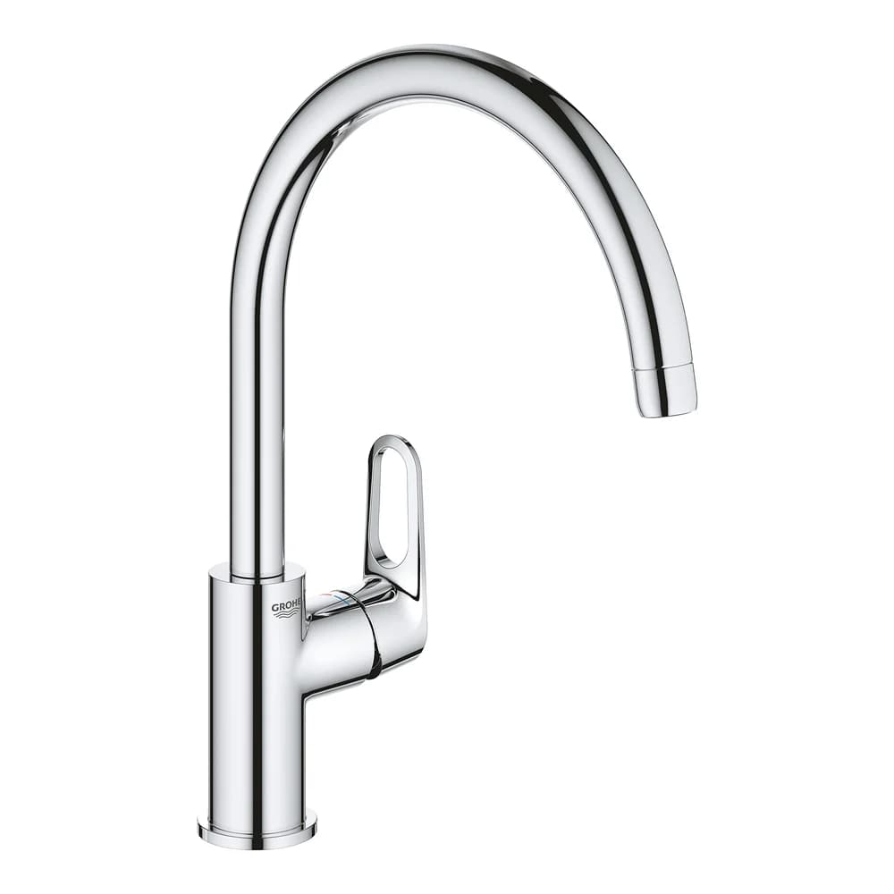 GROHE BauFlow, Chrom - Silber