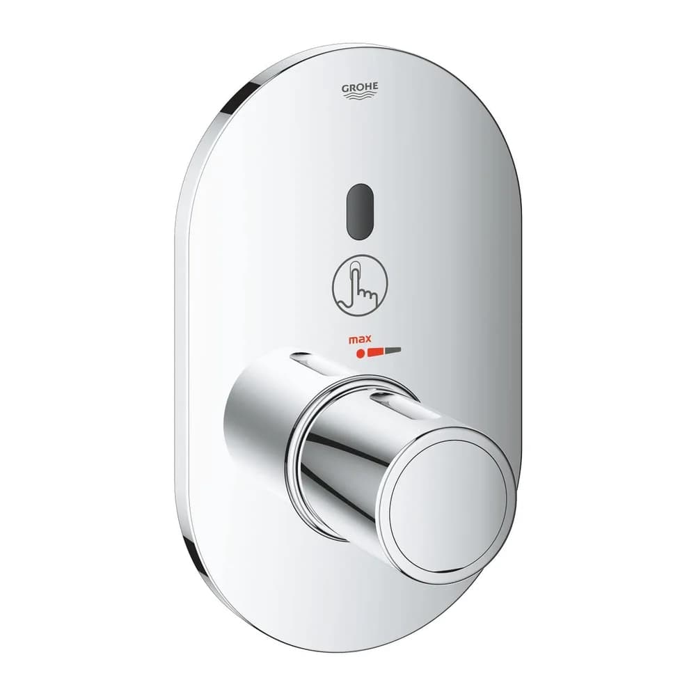 Grohe Eurosmart CE Fertigmontageset 36456000 chrom, für Brausethermostat, Wandeinbau