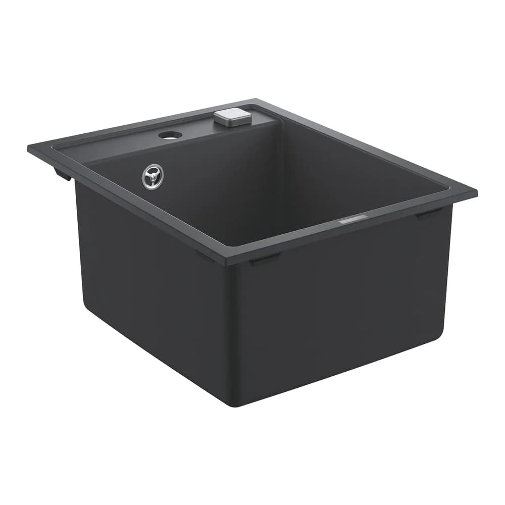 Grohe Komposit-Einbauspüle 31650AP0 400x500mm, 1 Becken, granit schwarz