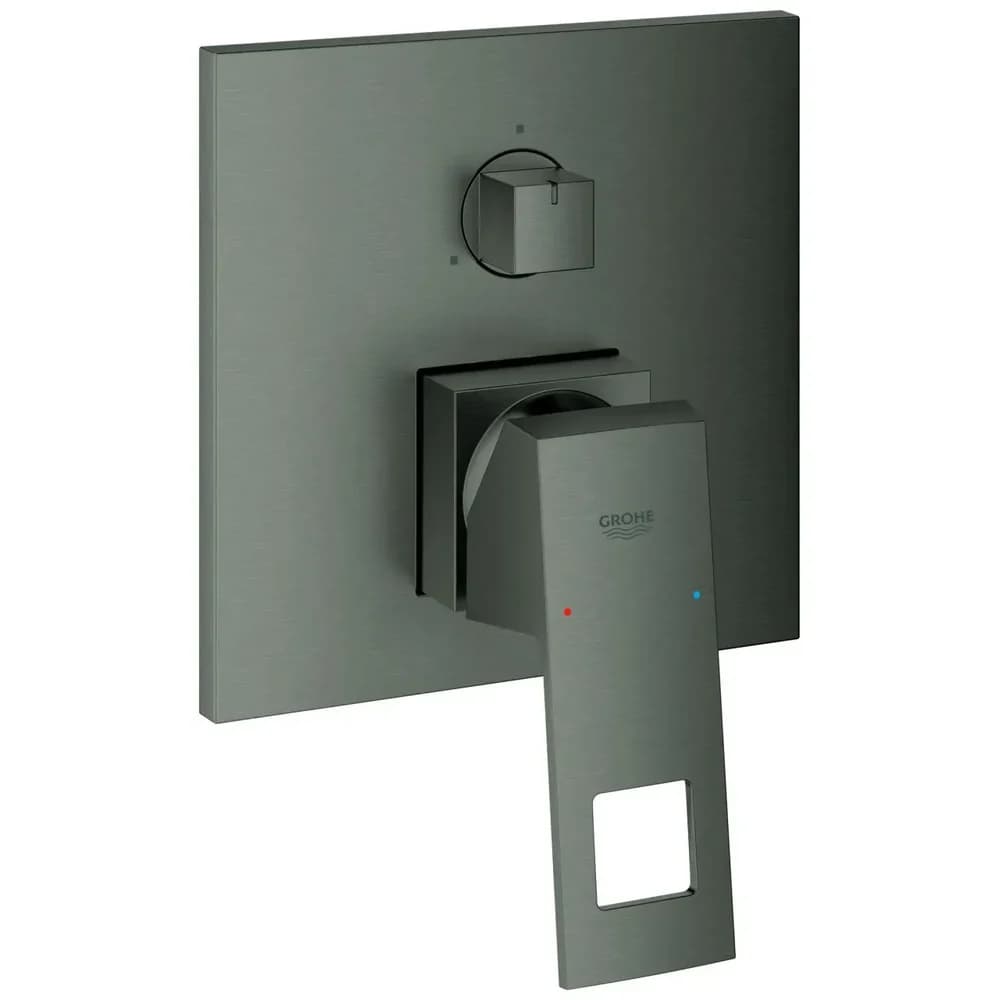 GROHE Eurocube Dusch- und Badewannenarmatur Gebürstetes Hard Graphite 24094AL0