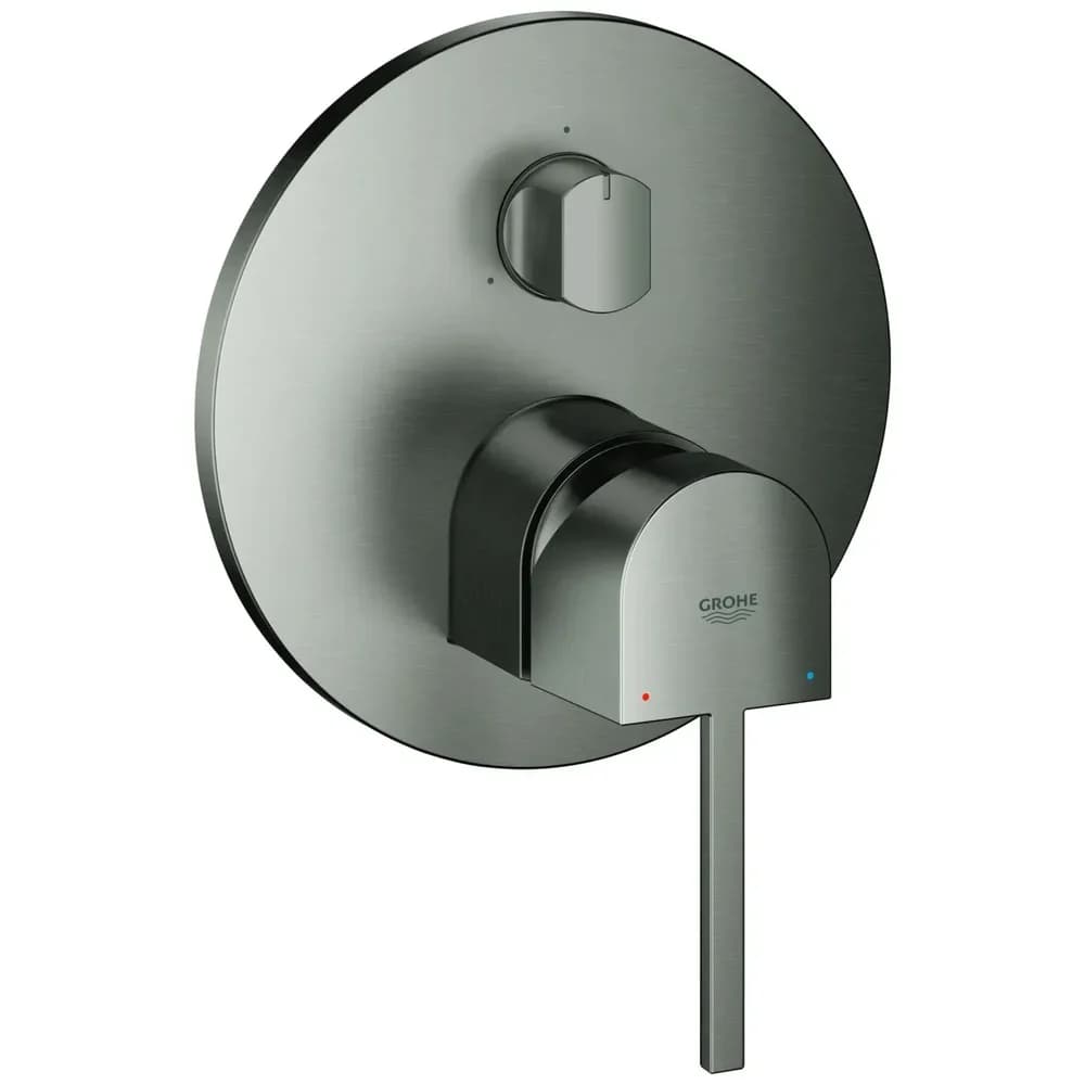 GROHE Plus Dusch- und Badewannenarmatur Gebürstetes Hard Graphite 24093AL3