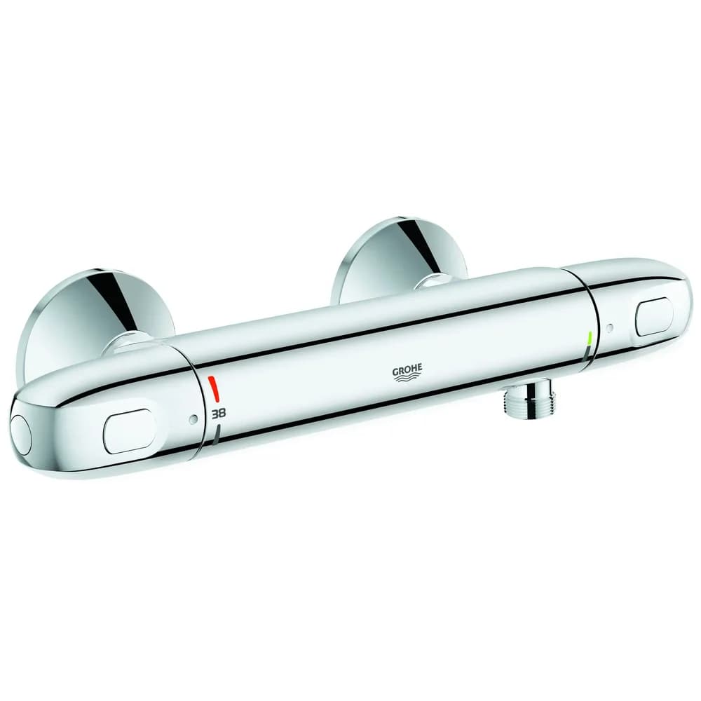 Grohe Brause-Thermostat Grohtherm 1000 1/2", Wandmontage, chrom