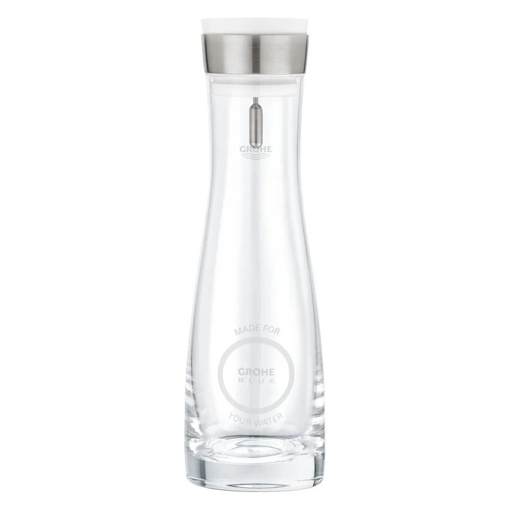 Grohe Glaskaraffe 40405001 1 l, mit Deckelset