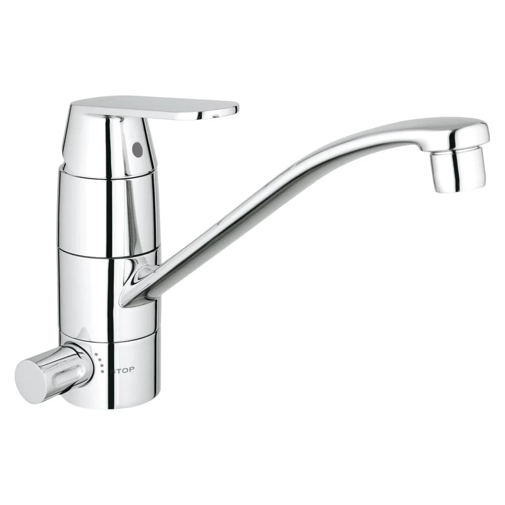 Grohe Küchenarmatur Eurosmart Cosmopolitan, niedriger Auslauf Absperrventil