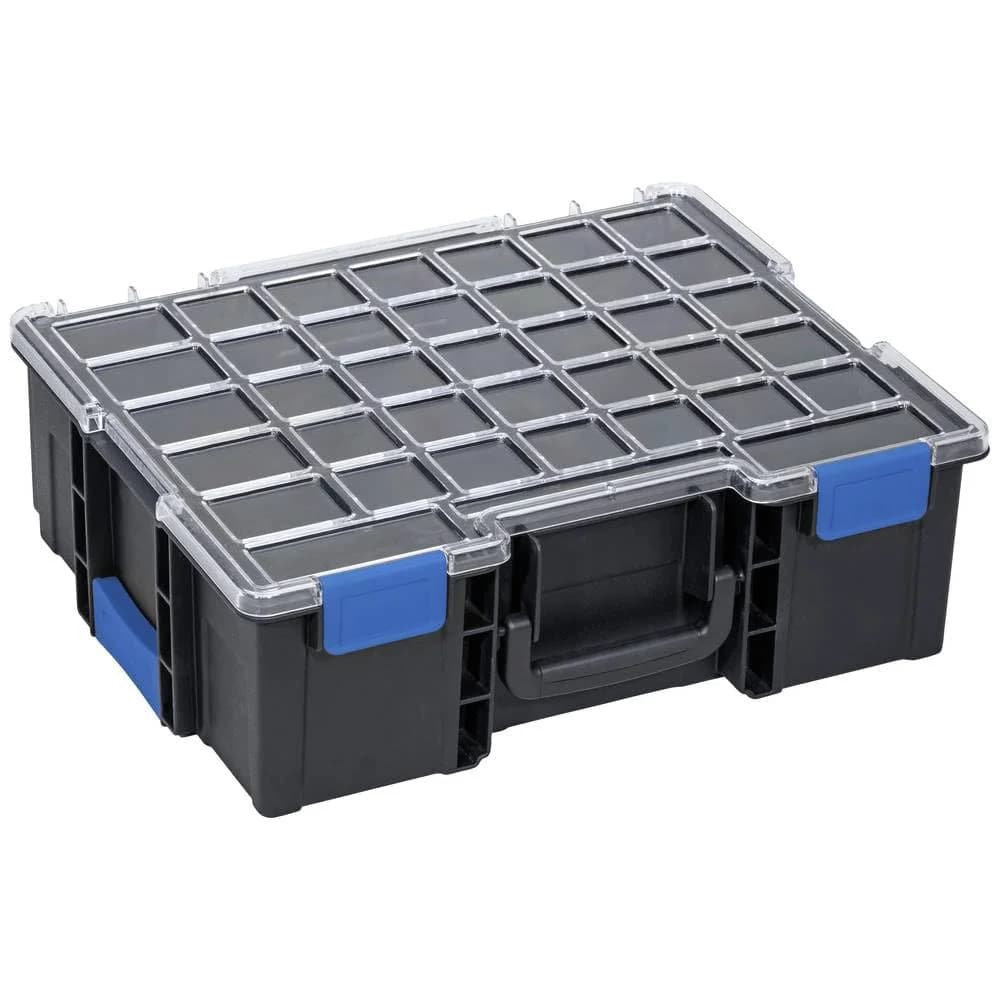 Allit Sortimentskasten Profi-Kleinteilekoffer mit Verbinder 454300