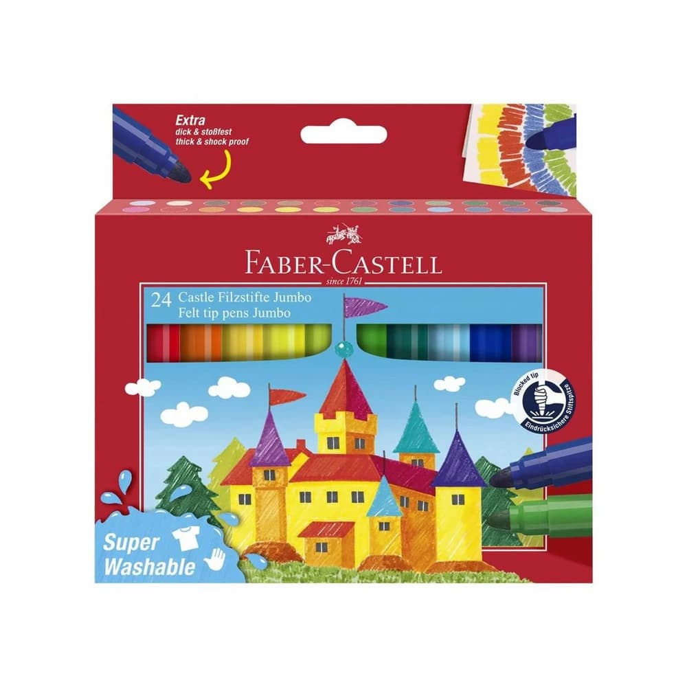 Faber-Castell 154324 Filzstift Gemischte Farben 24 Stück(e)