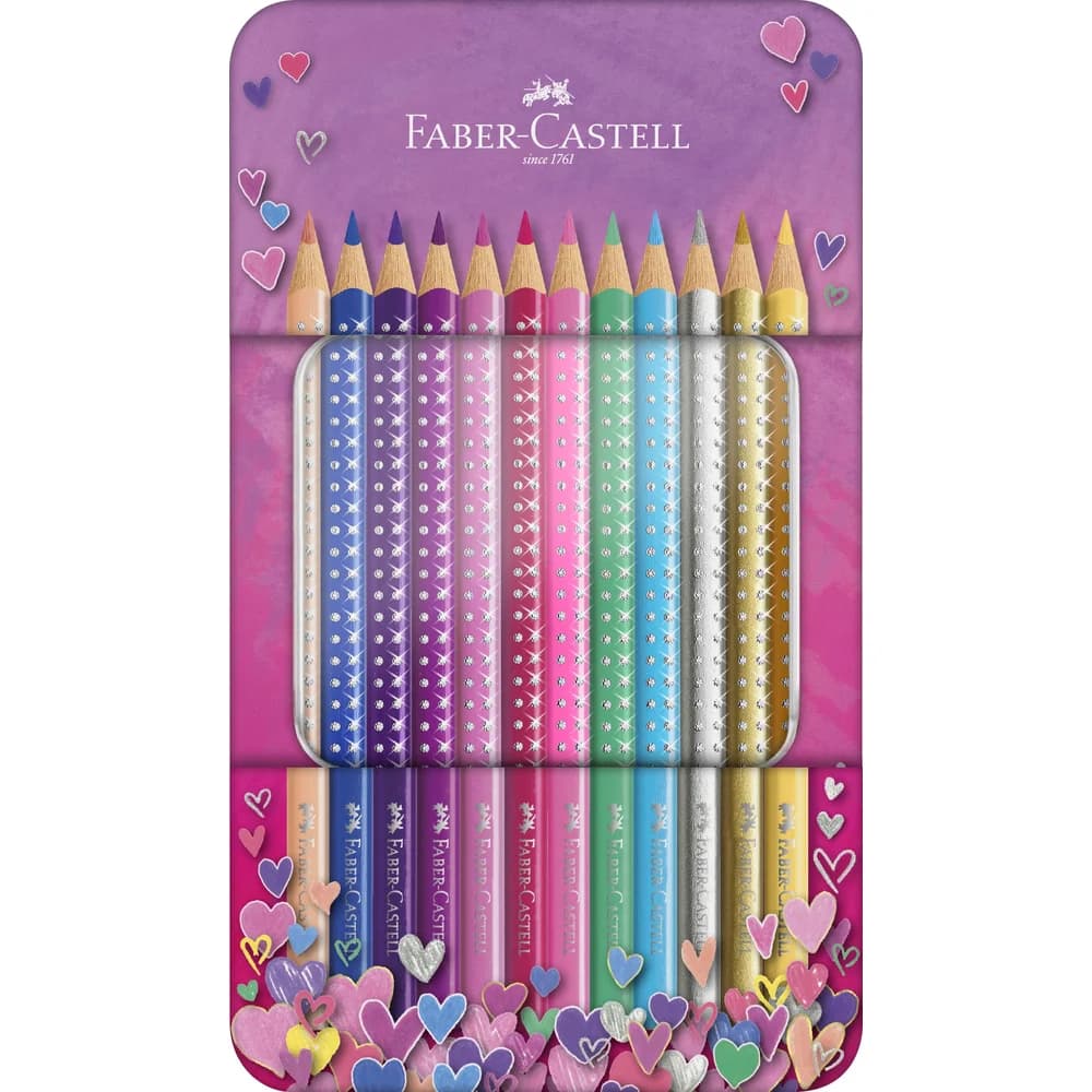Faber-Castell 201737 Buntstift Mehrfarbig 12 Stück(e)