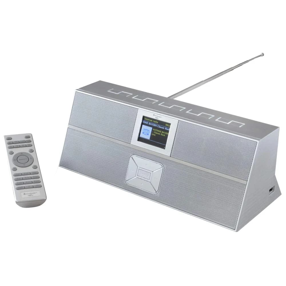 Soundmaster Highline IR3300SI Internetradio Netzwerkplayer Kompaktanlage DAB+ UKW Radio USB Bluetooth