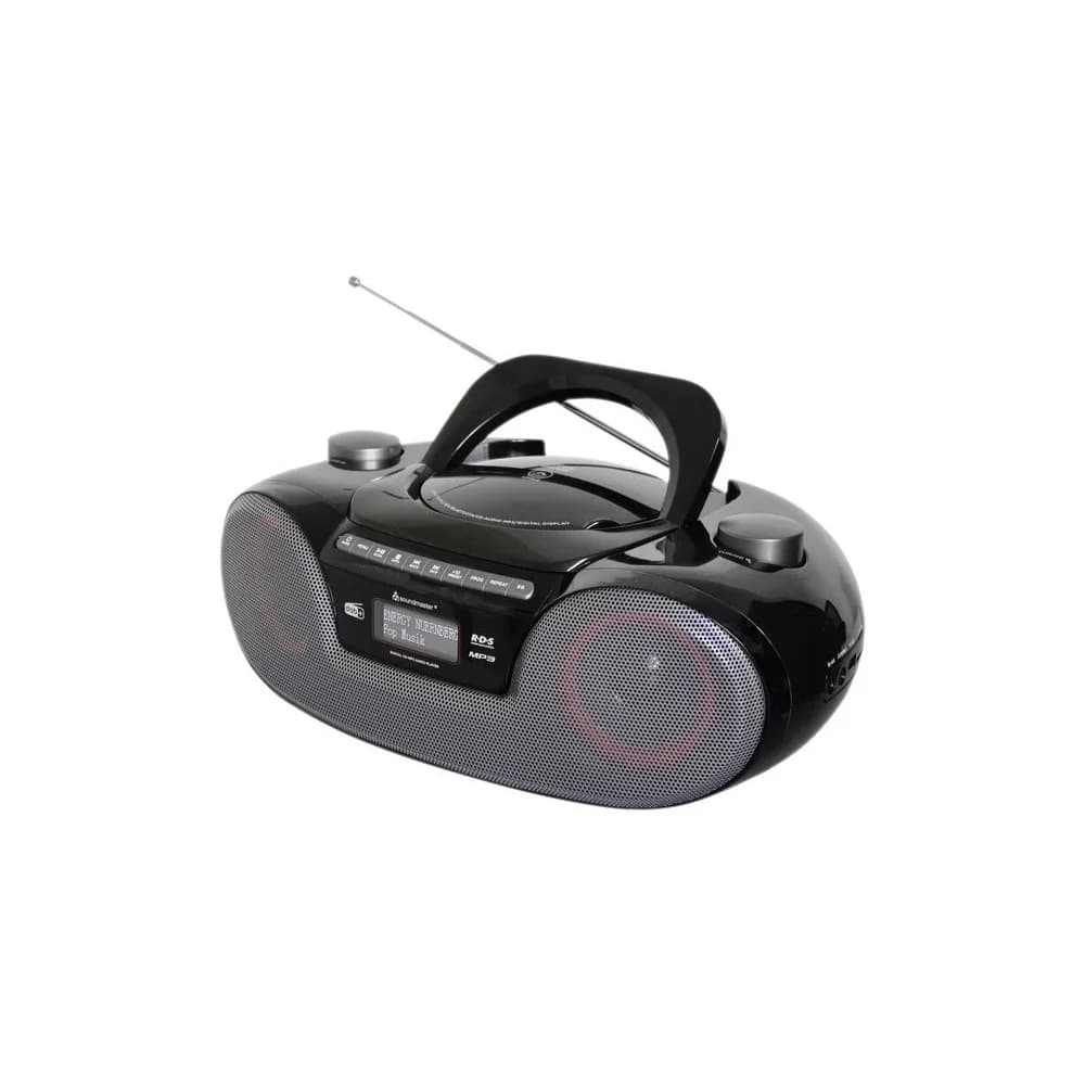 Soundmaster Boombox SCD8300SW CD MP3 USB schwarz