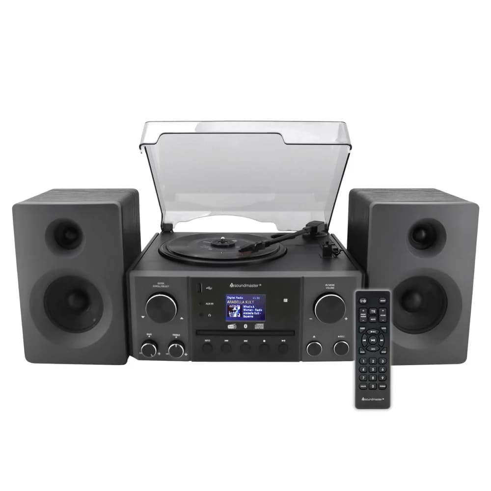 soundmaster HiFi-Anlage »MCD1950SW« schwarz schwarz