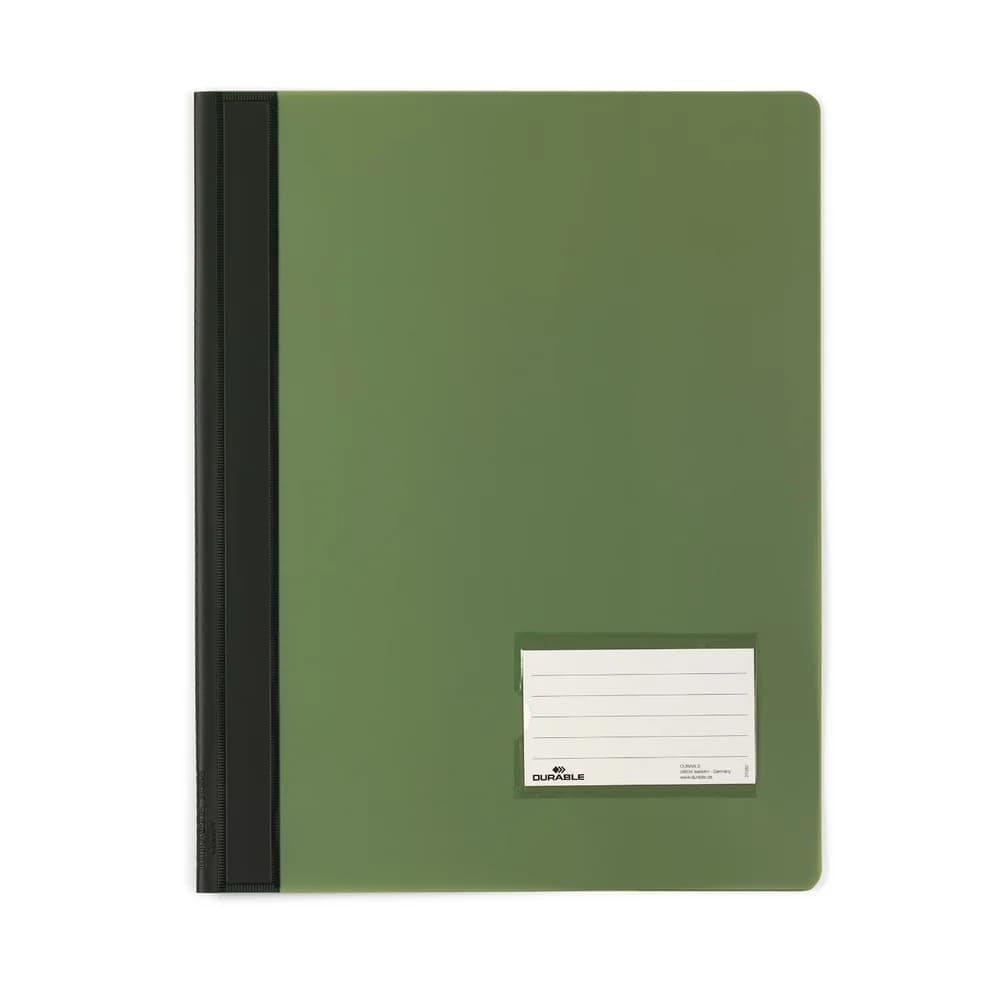 DURABLE Schnellhefter Duralux DIN A4 Grün PVC