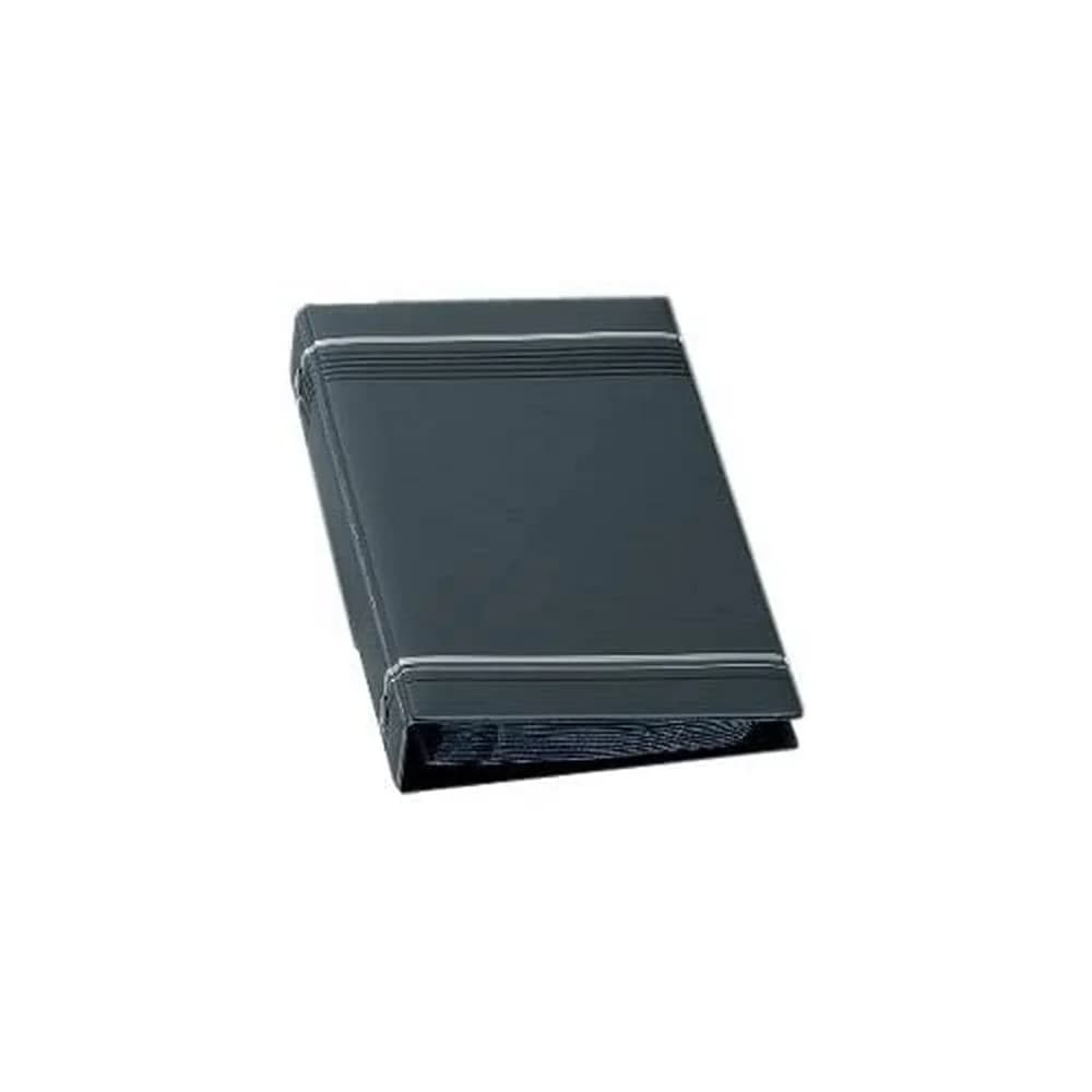 DURABLE Visitenkartenhülle Visitenkartenringbuch Visifix 145x255mm anthrazit