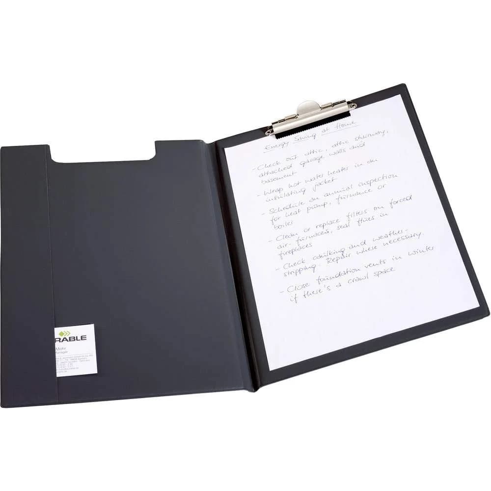 DURABLE Klemmbrettmappe DIN A4 schwarz