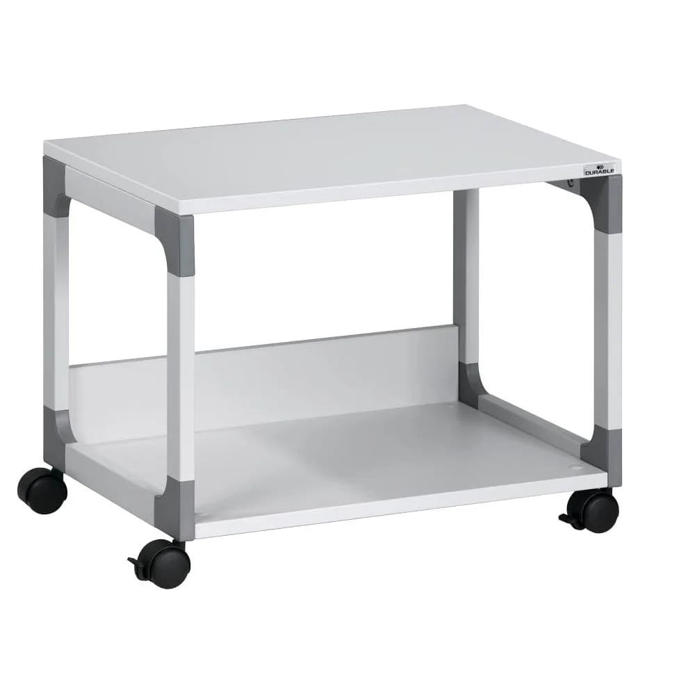 Durable Multifunktionswagen, BxTxH 600x440x480 mm, 2 Böden, lichtgrau
