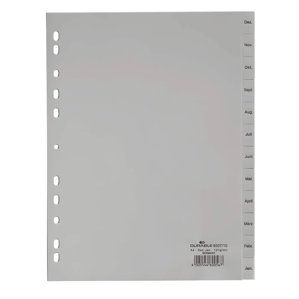 DURABLE Ordnerregister 6507-10
