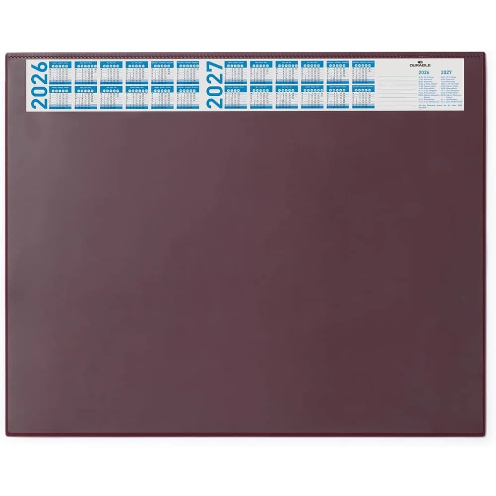 Durable Schreibtischunterlage 65x52 cm rot