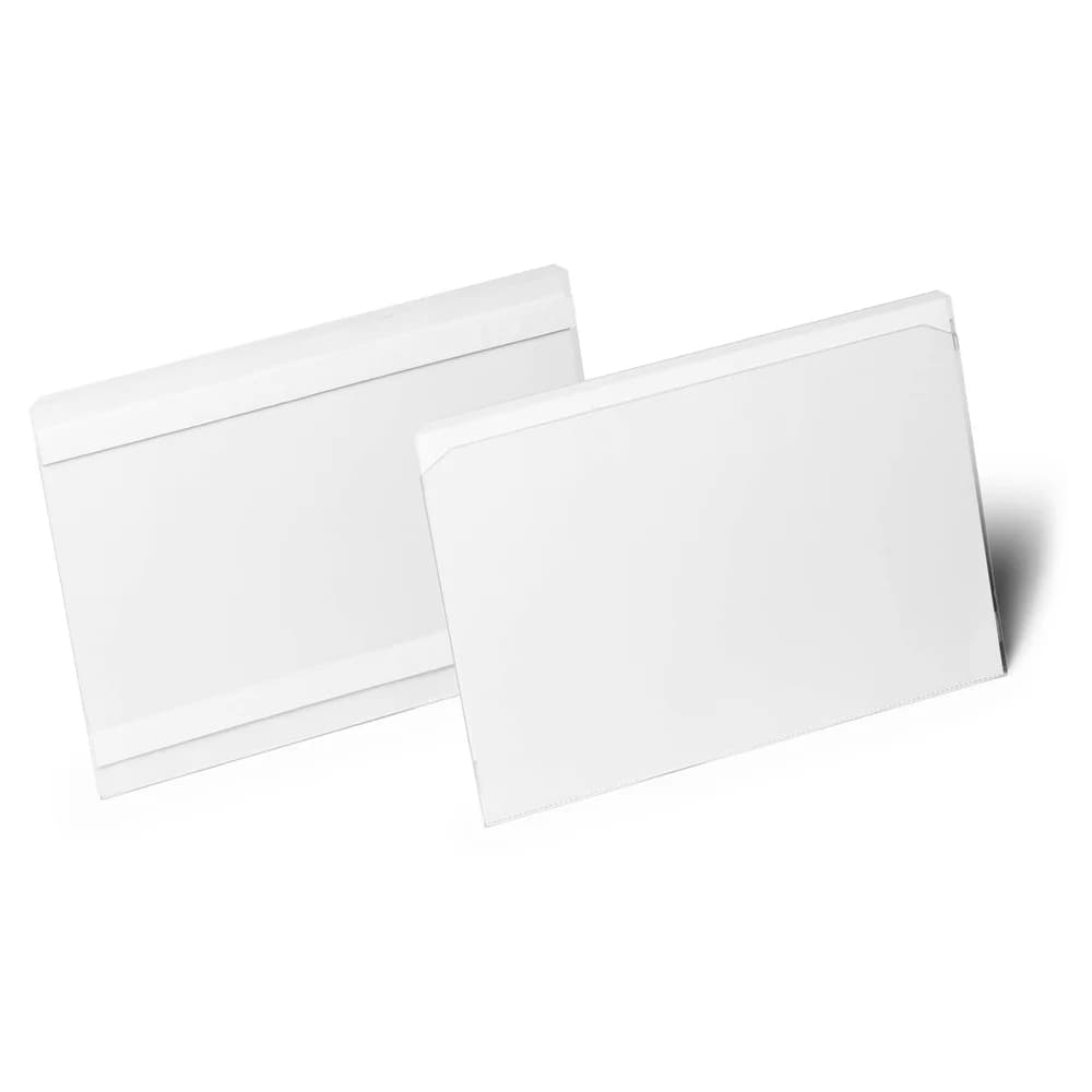 DURABLE Etikettentaschen DIN A5 quer transparent