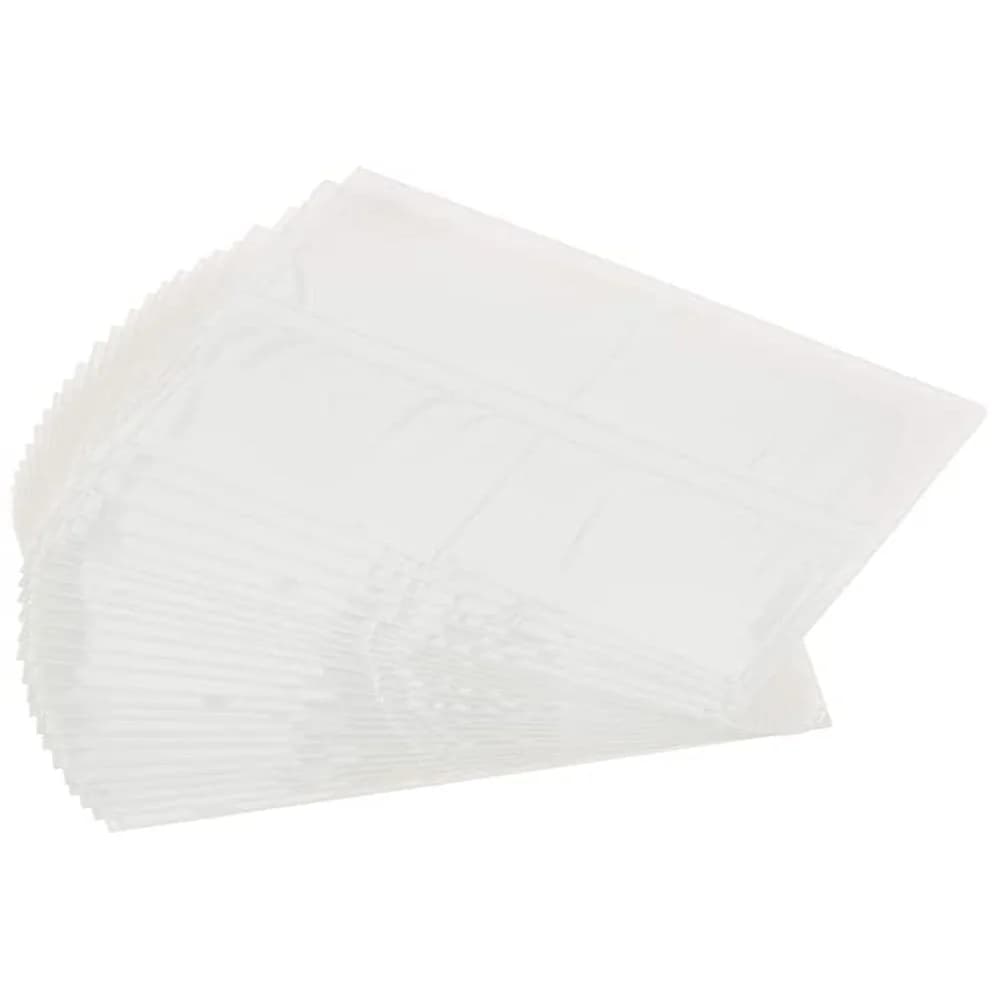 DURABLE Visitenkartentasche selbstklebend transparent