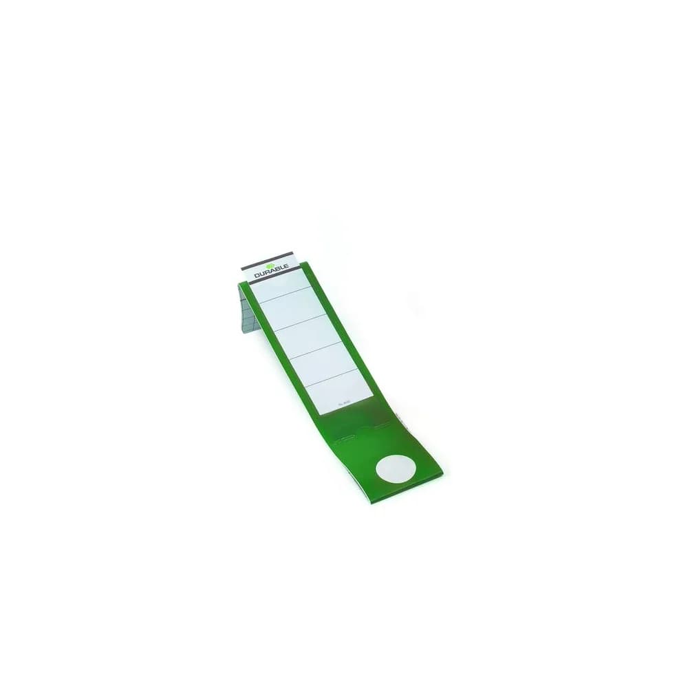 DURABLE 809005 Durable Rückenschilder ORDOFIX® - lang/breit, grün, B10 Stück