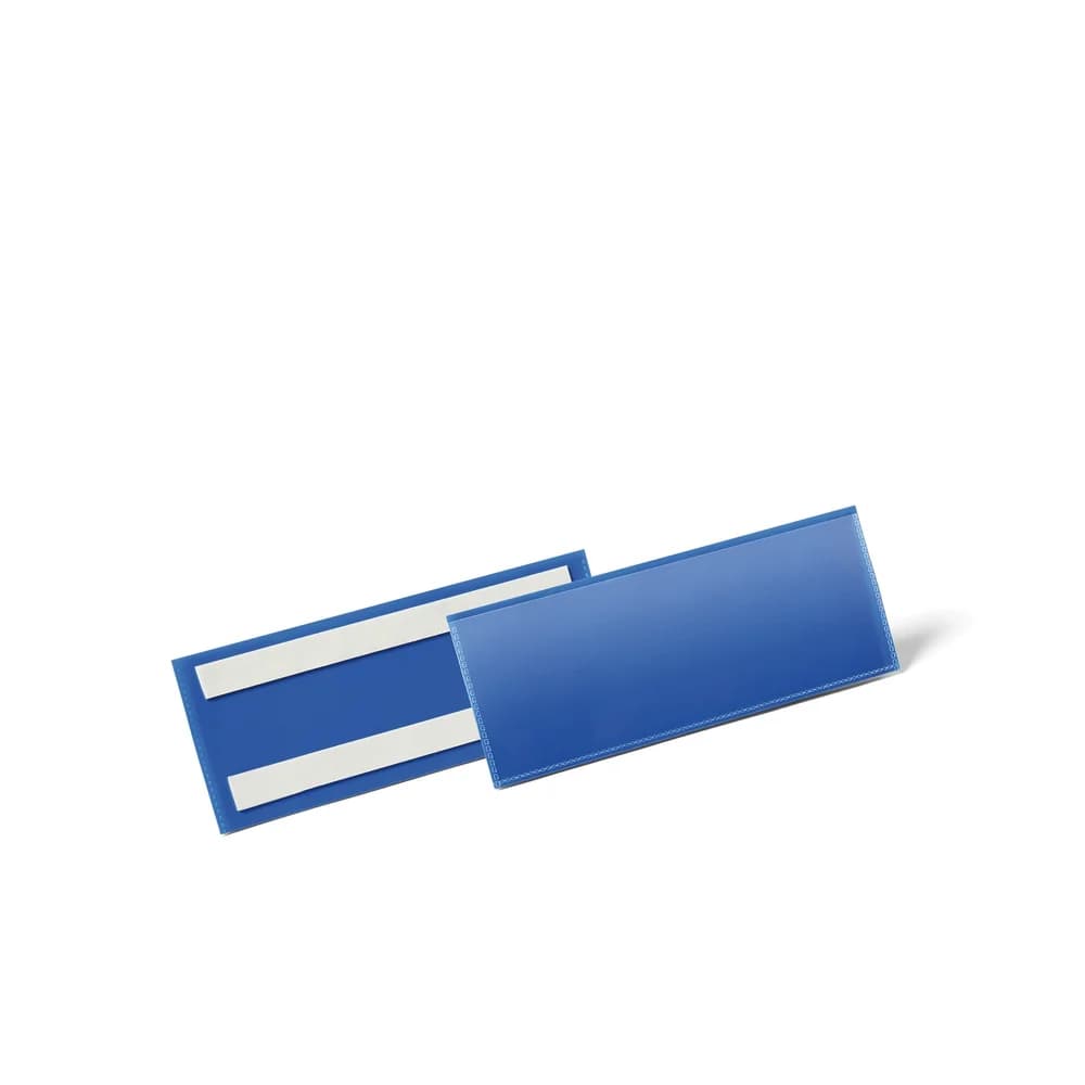 Durable Etikettentasche B210xH74mm blau - 179407