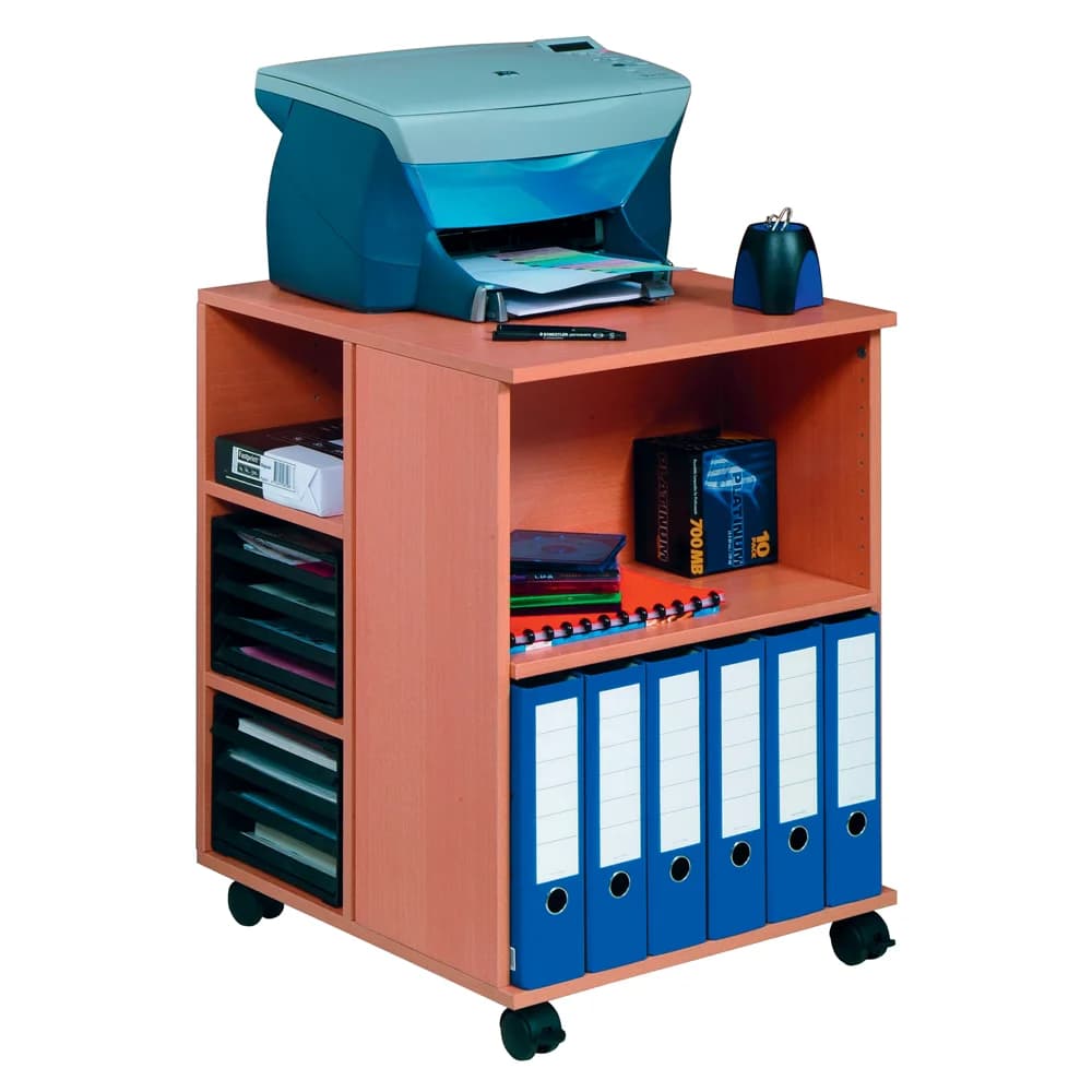 DURABLE Container Multifunktionswagen 74/59 offen 528x737x592mm buche