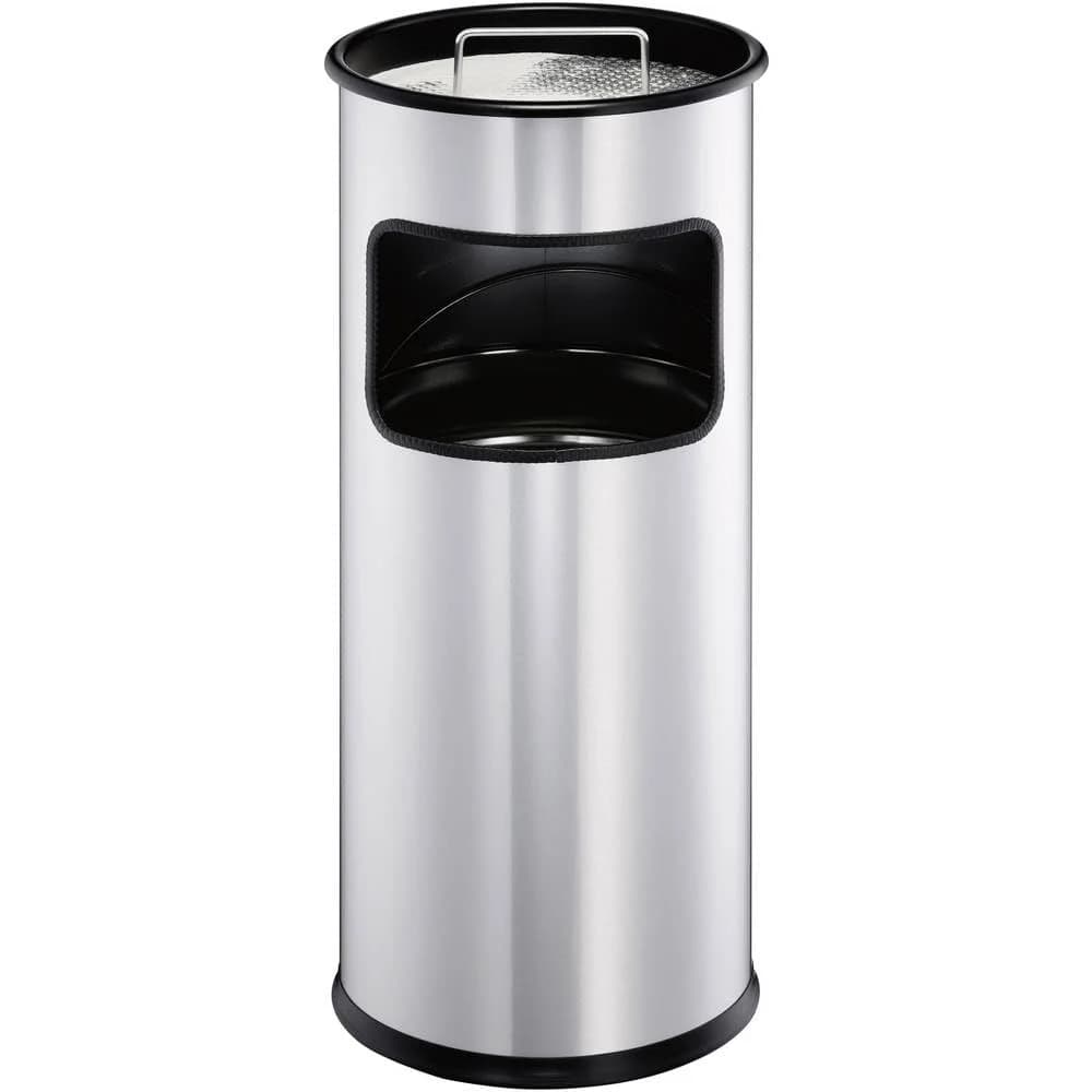 Durable Kombiascher Ø260xH620mm silber - 333023