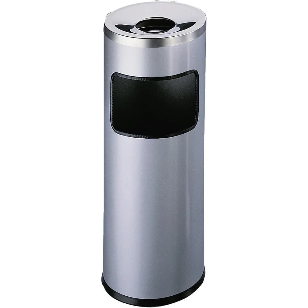 Durable Safe, Abfalleimer, Silber