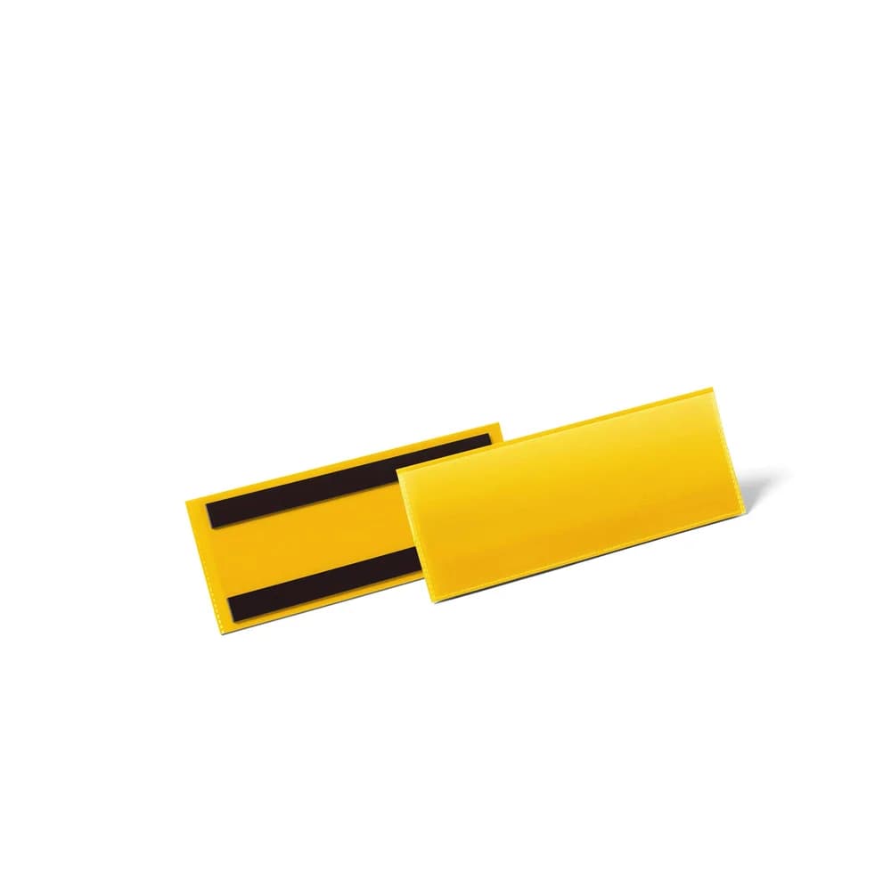 Durable Magnetische Etikettentasche 1/2 A5 quer »1757« gelb