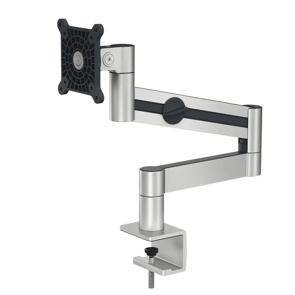 Durable Monitorhalter mit Tischklemme silber, 34.5x47x12 cm