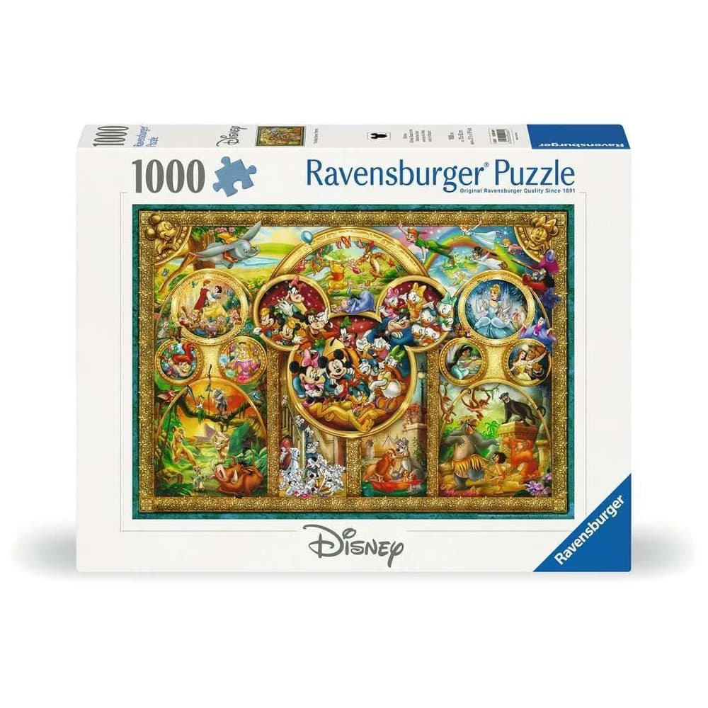 Puzzle Die schönsten Disney Themen -1000 Teile