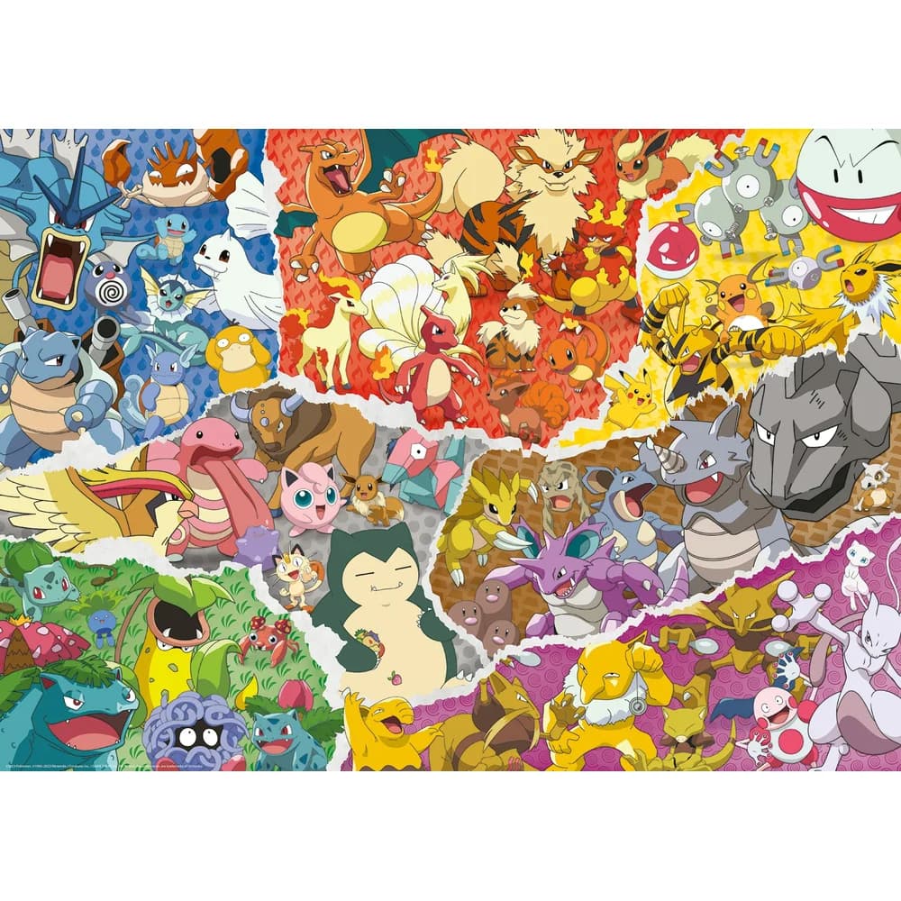 Ravensburger Puzzle Pokémon Abenteuer, 1000 Puzzleteile bunt