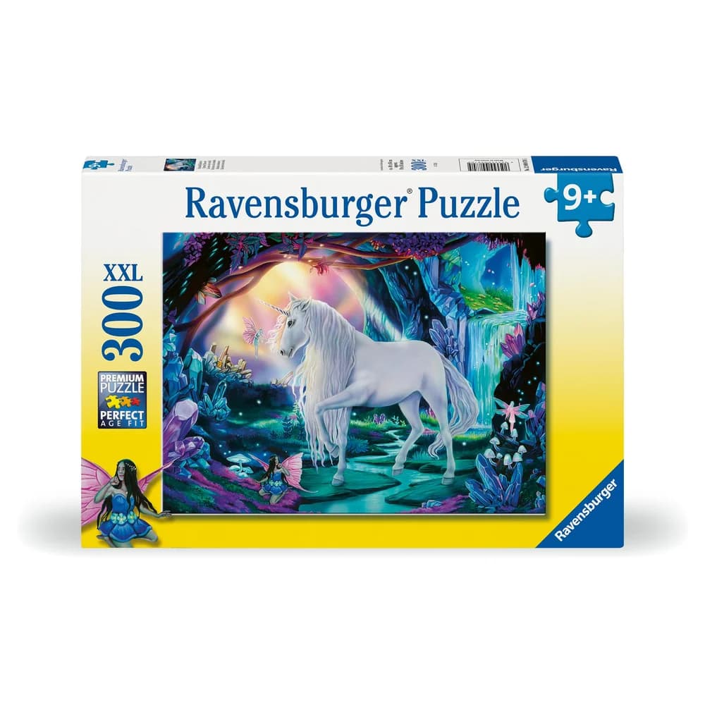 Ravensburger Puzzle Kristall-Einhorn, 300 Puzzleteile, Made in Germany bunt