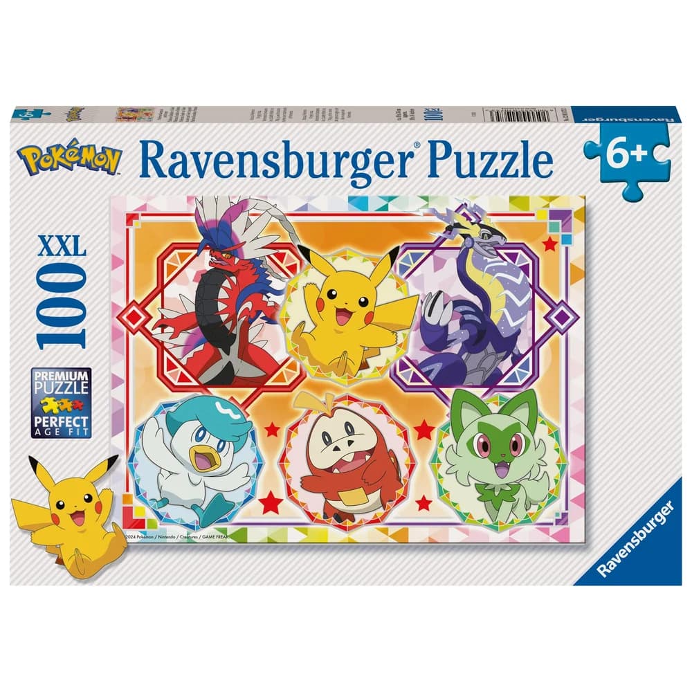Ravensburger Verlag GmbH Puzzle Pokémon, Karmesin und Purpur, Puzzleteile