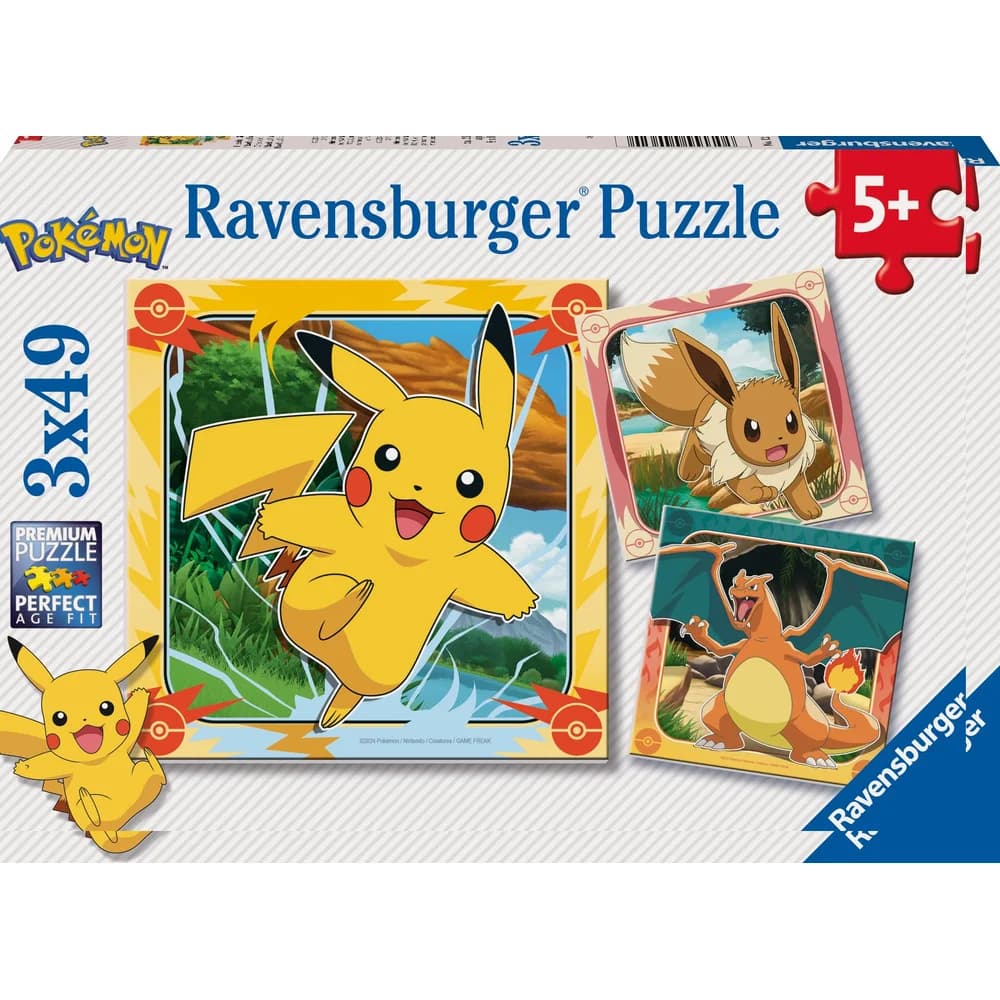 Ravensburger Puzzle Pokémon, 147 Puzzleteile, Made in Europe bunt