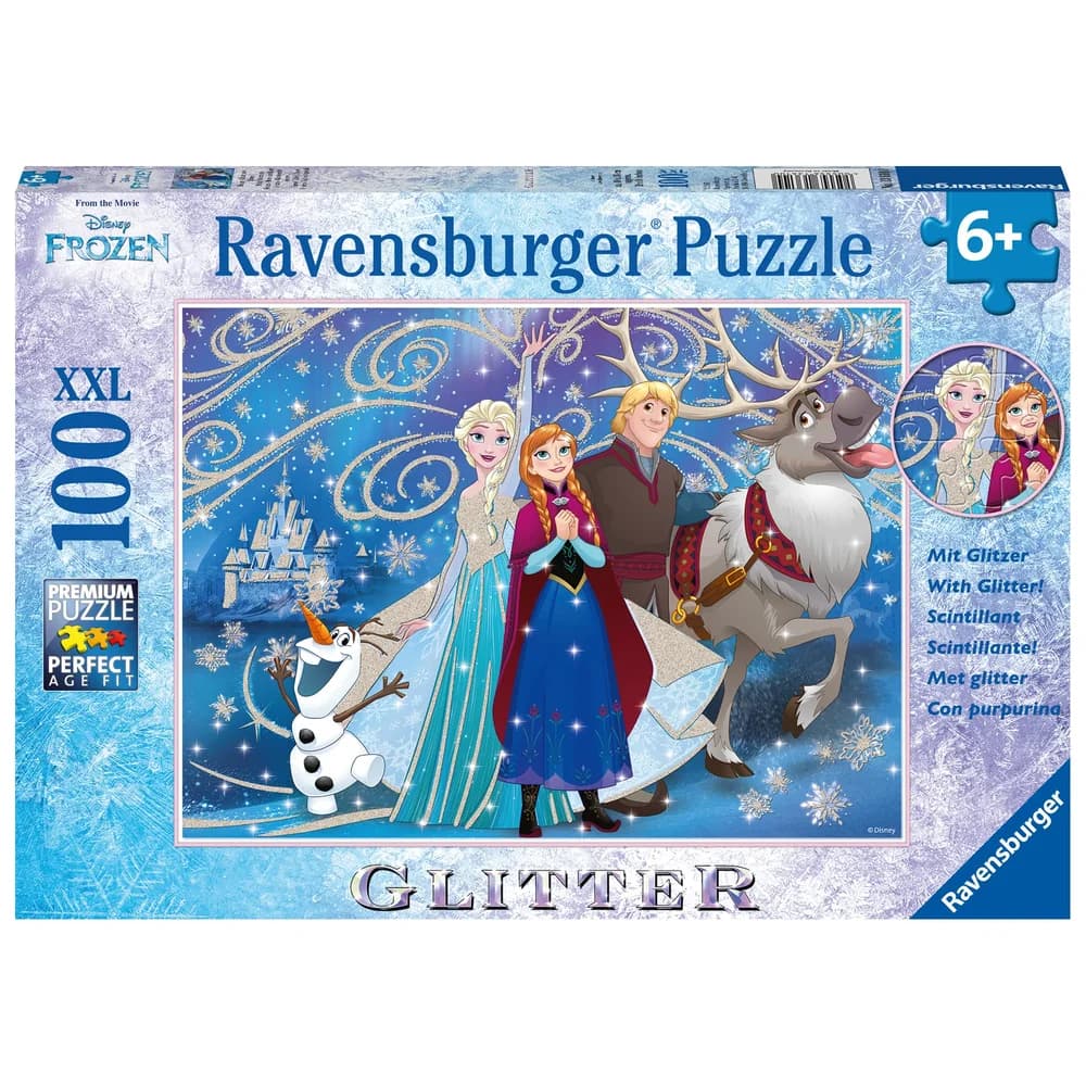 Ravensburger Frozen Glitzernder Schnee 100 Teile XXL
