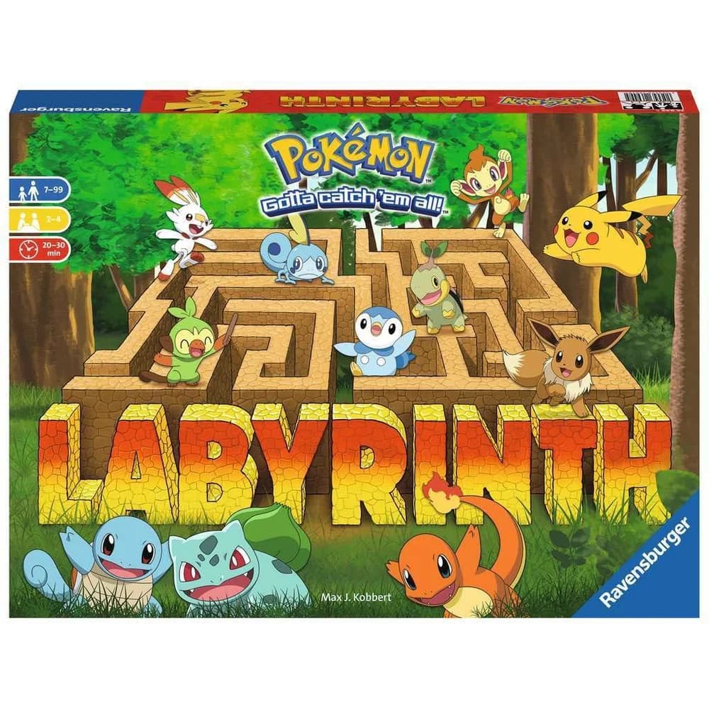 Ravensburger Spiel Such- und Schiebespiel Pokémon Labyrinth 26949