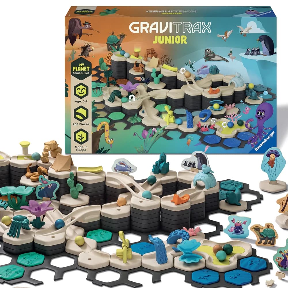 Ravensburger 27059 GraviTrax Junior - Starter-Set XXL Planet