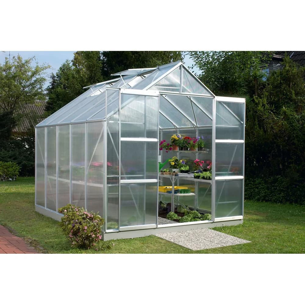 Vitavia Gewächshaus "Mars 8300",aluminium eloxiert,8,3 m2