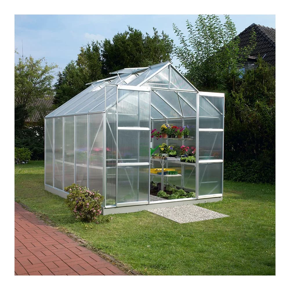 Vitavia Gewächshaus "Mars 8300",aluminium eloxiert,8,3 m2