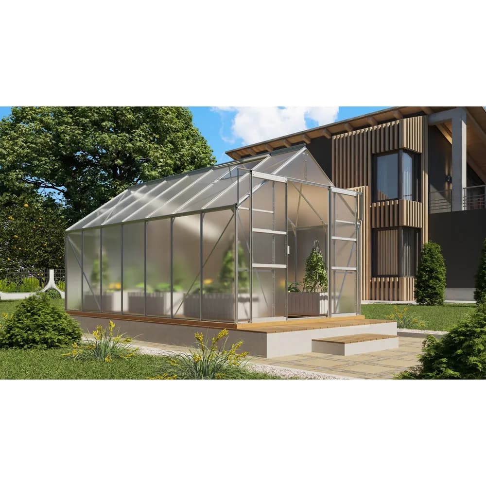 Vitavia Gewächshaus "Mars 11500",aluminium eloxiert,11,5 m2