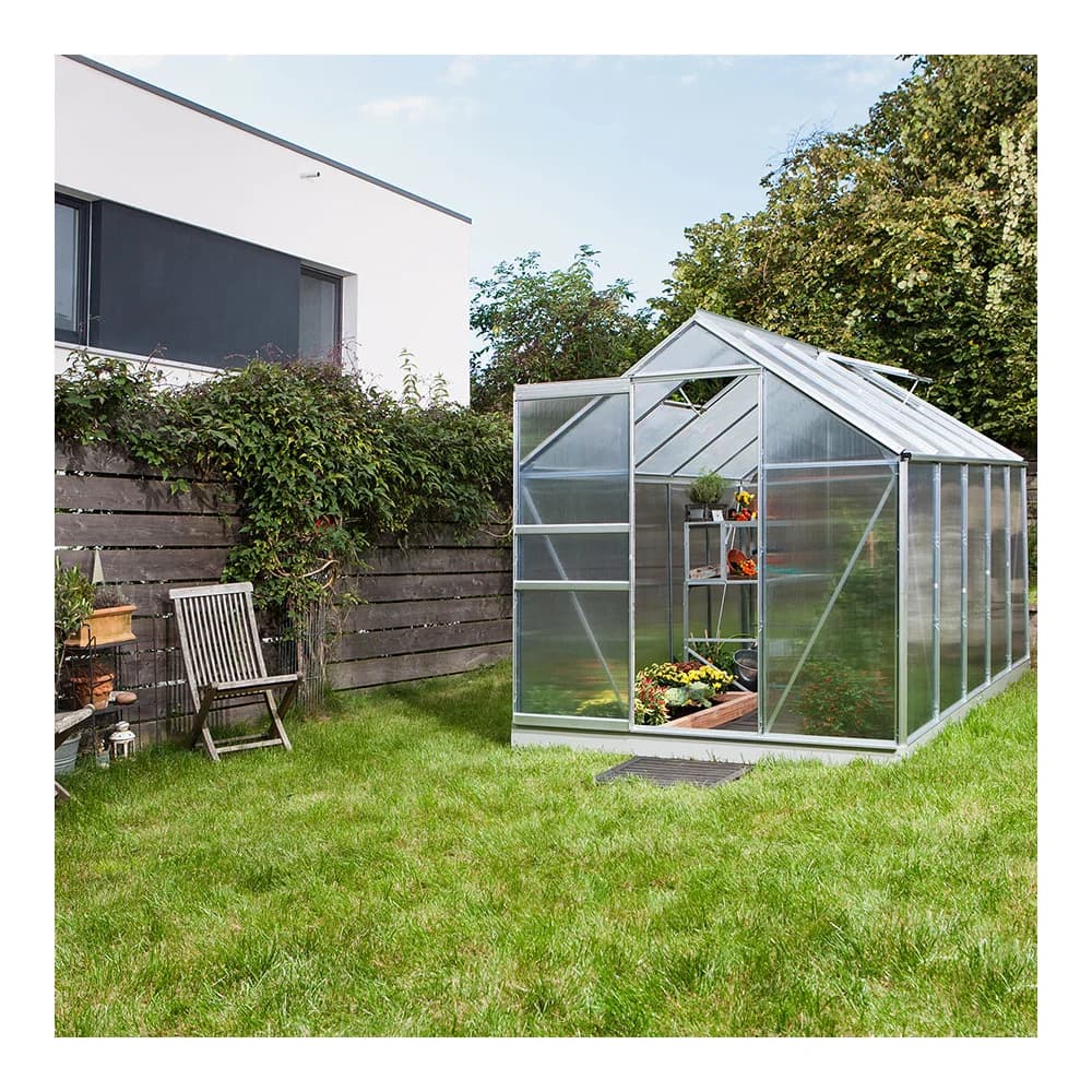 Vitavia Gewächshaus "Venus 6200",aluminium eloxiert,6,2 m2