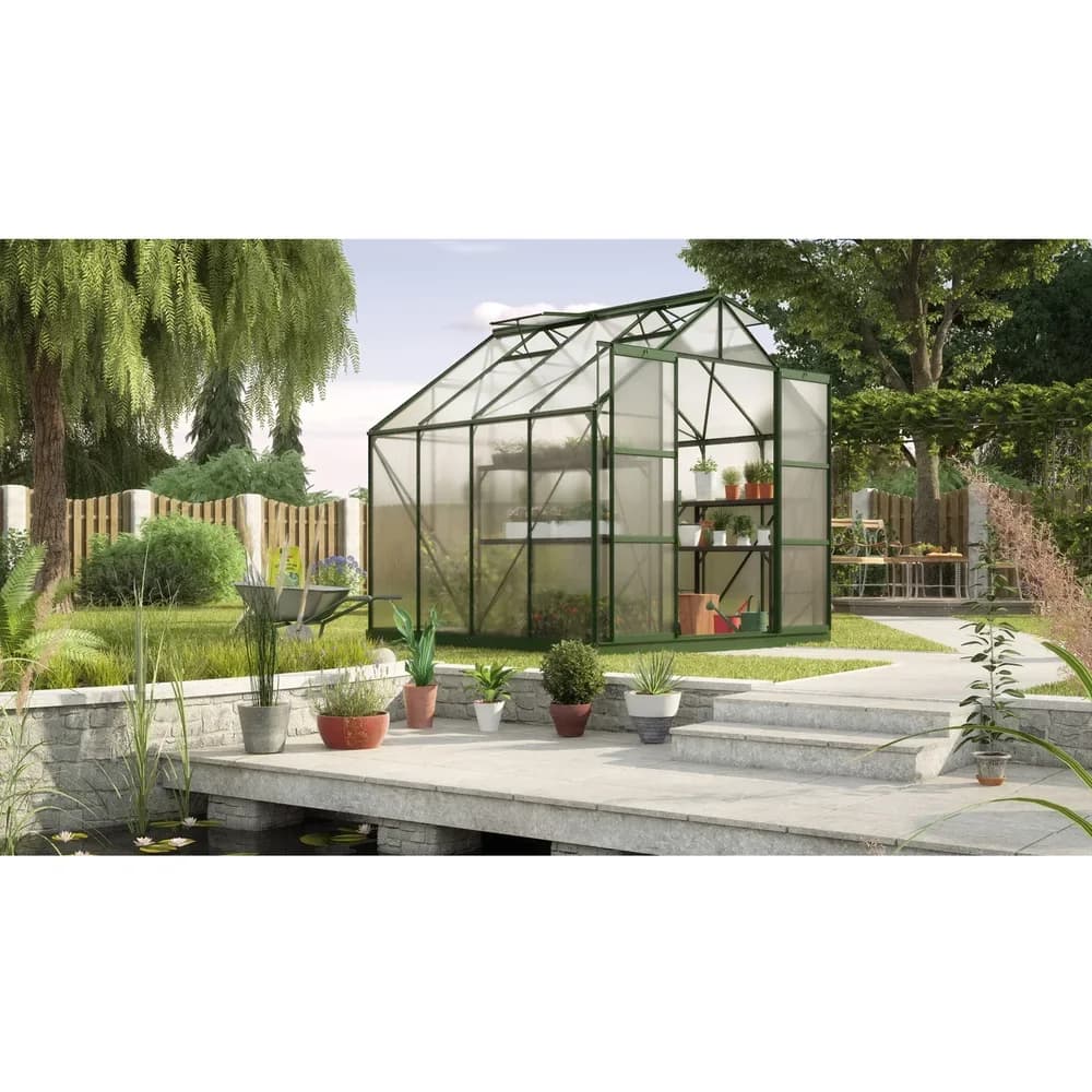 Vitavia Gewächshaus "Uranus 6700",smaragd grün,6,7 m2