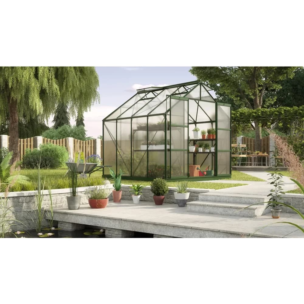 Vitavia Gewächshaus "Uranus 6700",smaragd grün,6,7 m2
