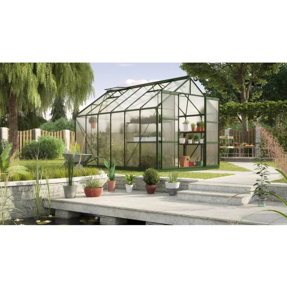 Vitavia Gewächshaus "Uranus 9900",smaragd grün,9,9 m2