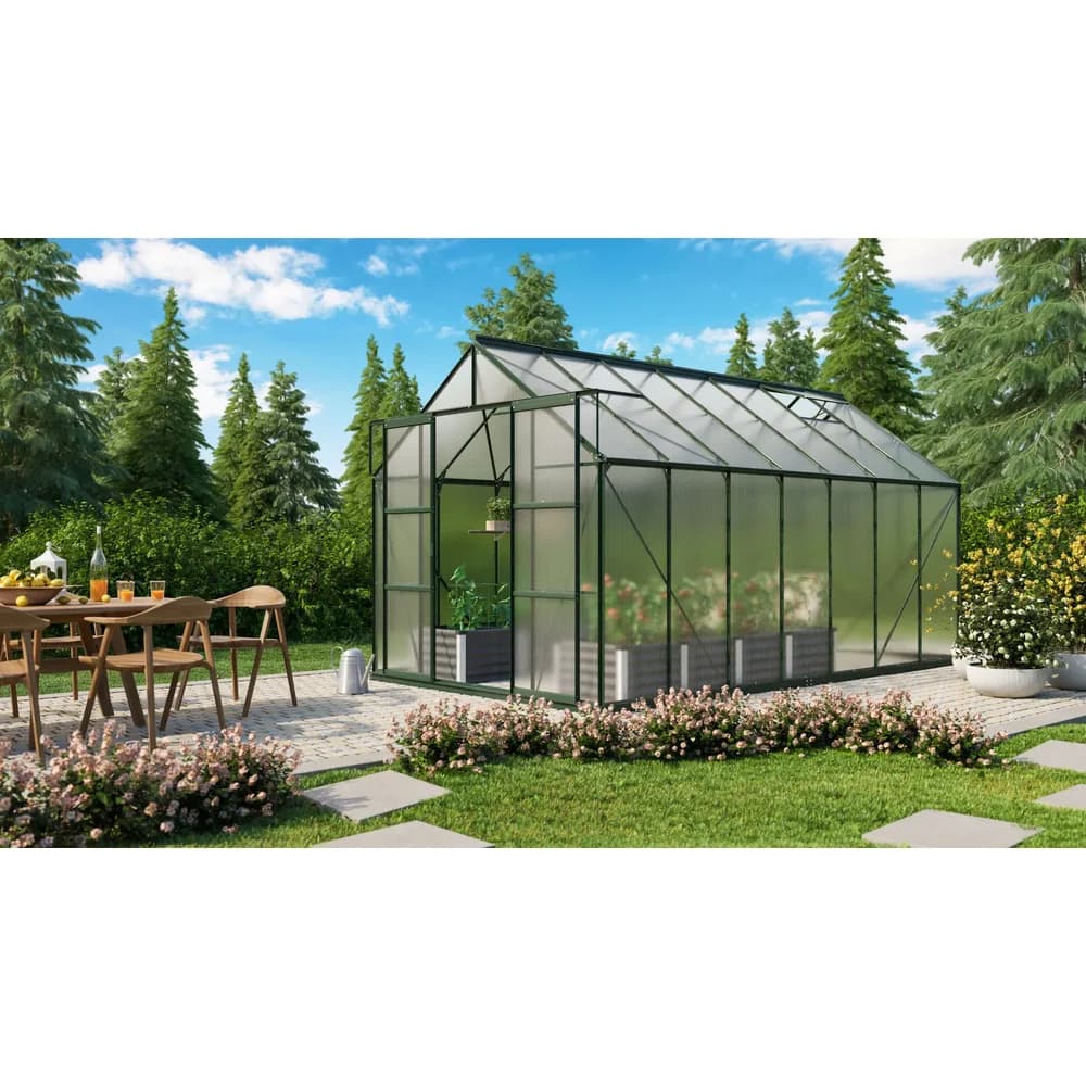 Vitavia Gewächshaus "Uranus 11500",smaragd grün,11,5 m2