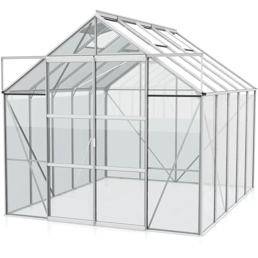 Vitavia Gewächshaus "Uranus 8300",aluminium eloxiert,8,3 m2